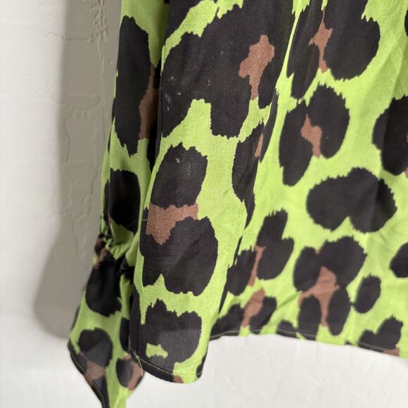 Blumarine Blugirl Silk Leopard Short Set - Picture 2 of 12